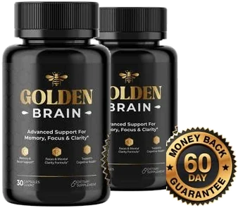 Golden Brain 2 bottles package