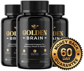 Golden Brain 3 bottles package
