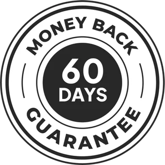Golden Brain 60-day money-back guarantee seal